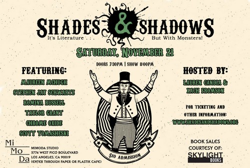 Shades and Shadows # 13, November 21, 2015
