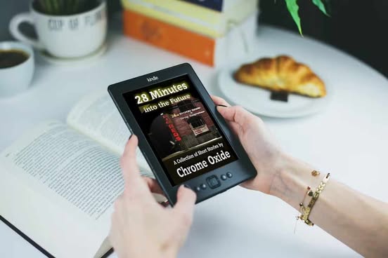 28 Minutes Into The Future - on a kindle