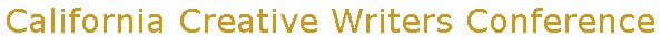 California Creative Writers Conference